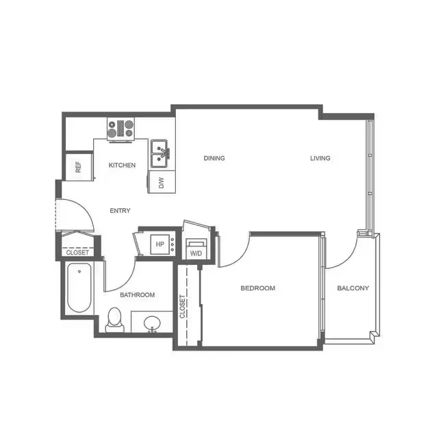 PINNACLE ON THE PARK 1A 0702 floor plan